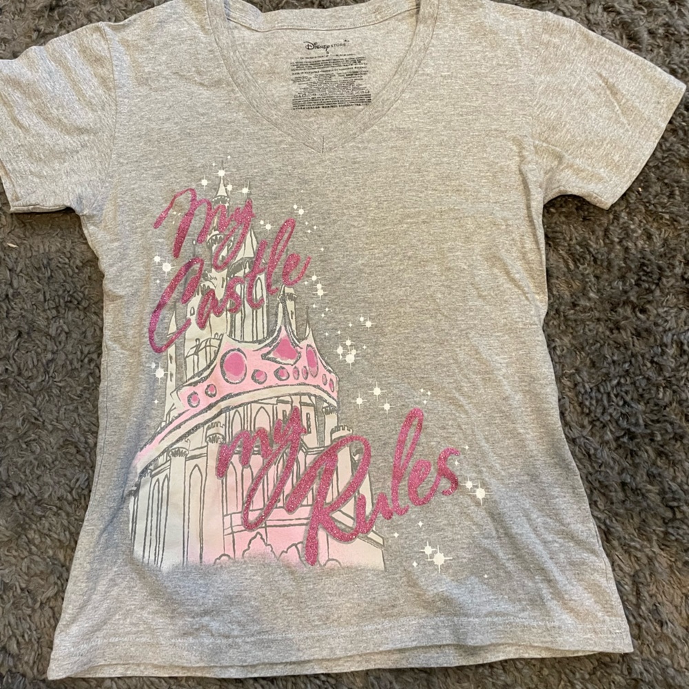 Disney castle shirt juniors